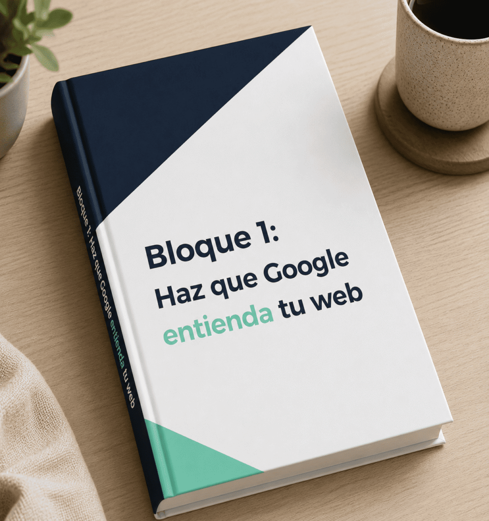 Bloque 1 Haz que Google entienda tu web, de la guía Mejora tu web sin saber SEO