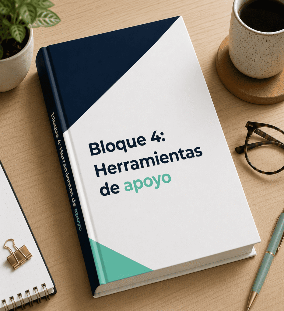Bloque 4 Herramientas de apoyo, de la guía Mejora tu web sin saber SEO