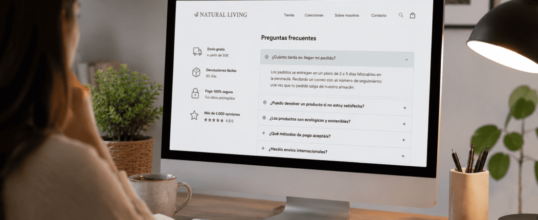 ¿Cuándo conviene añadir preguntas frecuentes a una página web?
